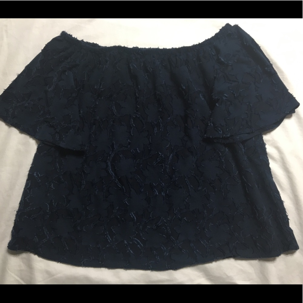 Off the shoulder lace top - Banana Republic
